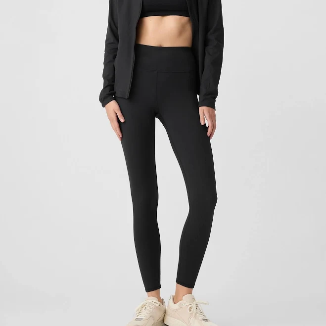 bottoms Gap Women's Gapfit Sky High Studio Pocket Leggings Gap Factory $24.99