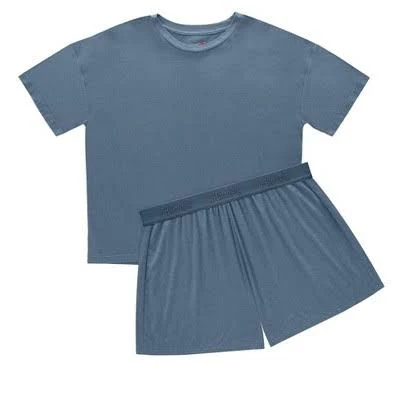 matching set Hanes Comfywear Women's Pajama Set Loungewear Top & Sleep Shorts Target $29.99