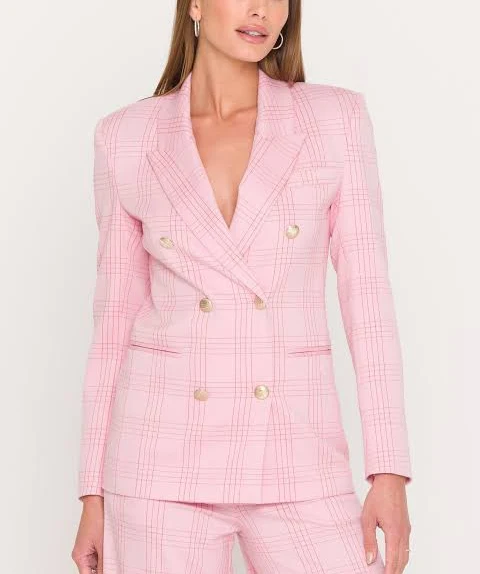 blazer Joselle Windowpane Plaid Suiting Blazer Nordstrom $395