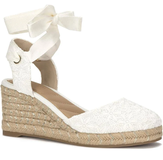 shoes Kelly & Katie Women's Goldie Espadrille Wedge Sandals DSW $59.99