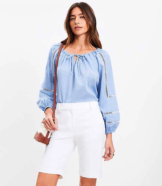 shorts Loft Women's Riviera Doubleweave Bermuda Shorts LOFT $19.07