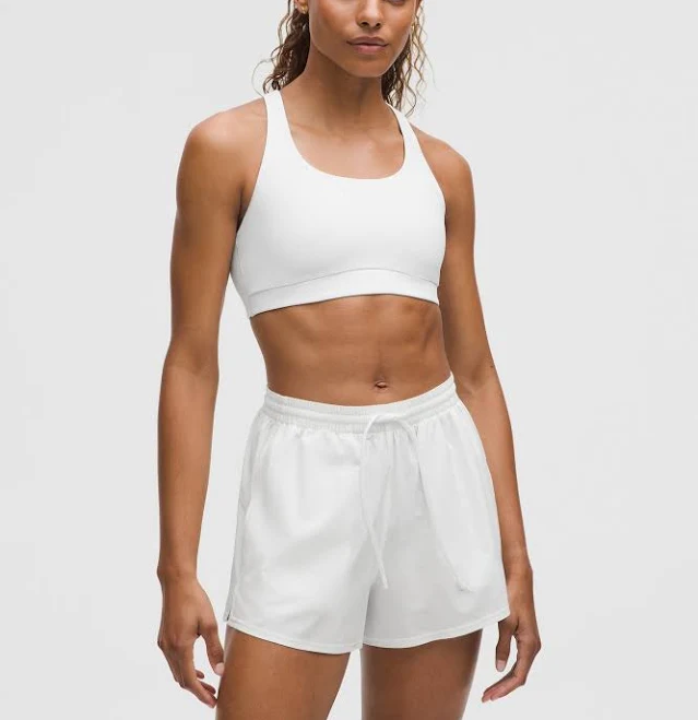 top lululemon Energy Bra Medium Support, B-D Cups Evolve - Size S - White lululemon $58