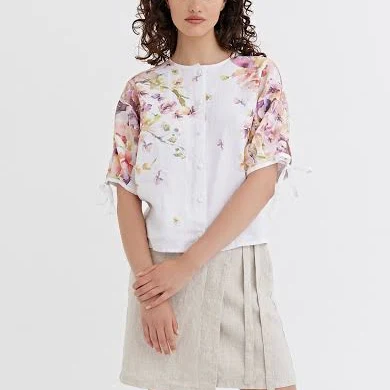 skirt MagicLinen Azores Mini Linen Skirt MagicLinen $82