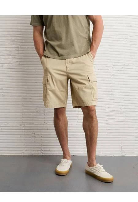 shorts Men American Eagle aeo AE 10" Flex Lived-In Cargo Short Store American Eagle Outfitters $34.96
