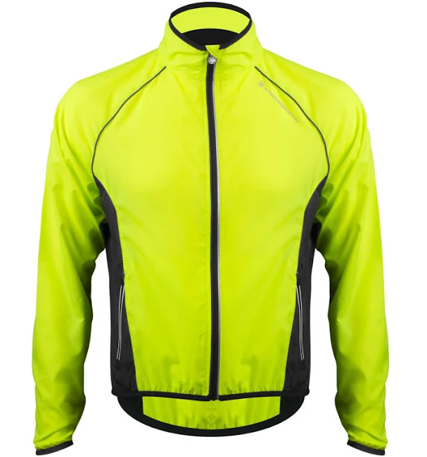 windbreaker Men's Aero Tech Designs Windproof Packable Safety Jacket Aero Tech Designs $59.99