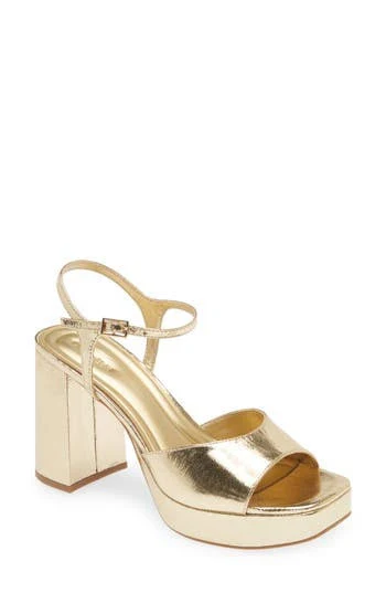 shoes Open Edit Whitney Block Heel Sandal Nordstrom Rack $44.97