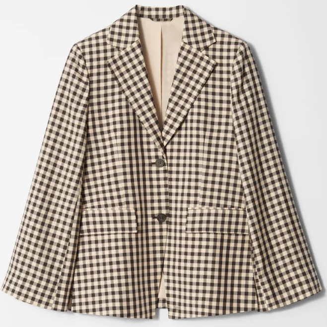 blazer & Other Stories Checkered Blazer & Other Stories US $79