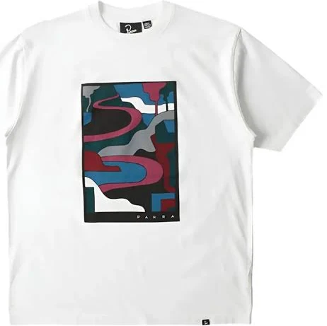top Parra The Stelvio abstract-print T-shirt farfetch.com $60
