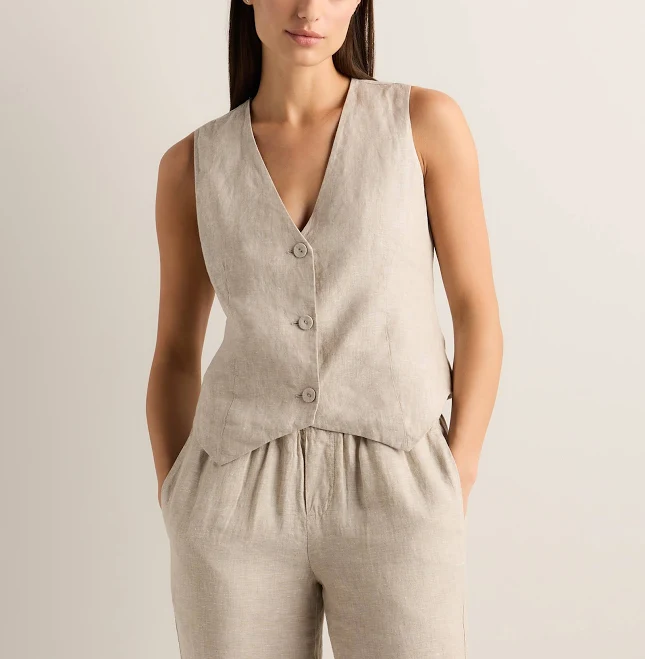vest Quince Women's European Linen Vest Quince $42