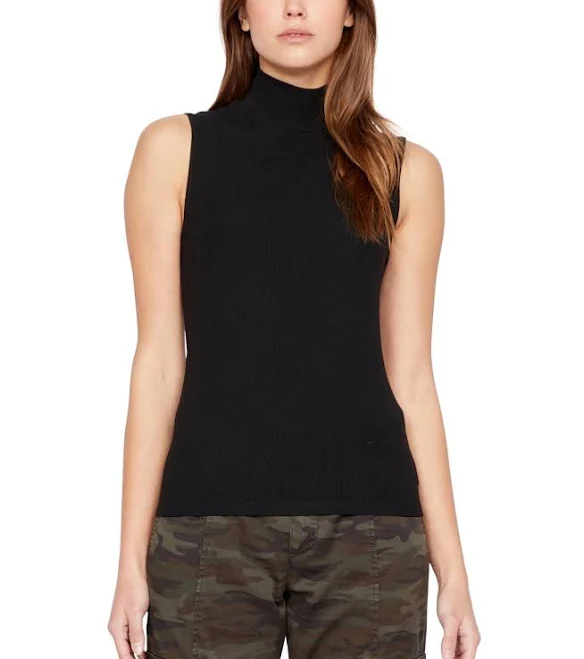 top Sanctuary Women's Essential Sleeveless Mock Neck Sweater Macy's $49