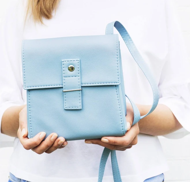 bag Small crossbody bag women Vegan leather purse Mini crossbody phone purse Square Etsy - GoodMoodMoon $36