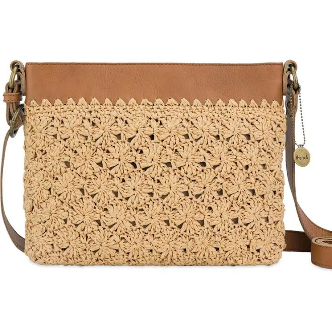 bag The Sak Melrose Straw Crossbody Bag Nordstrom $149