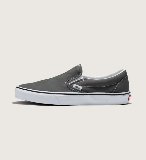 shoes Vans Classic Slip-On Shoes (Charcoal Grey) - 8.0 Men / 9.5 Women Vans $60