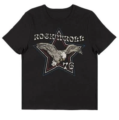 top Vintage-inspired Rock N Roll Americana Eagle Women's Target $16.99
