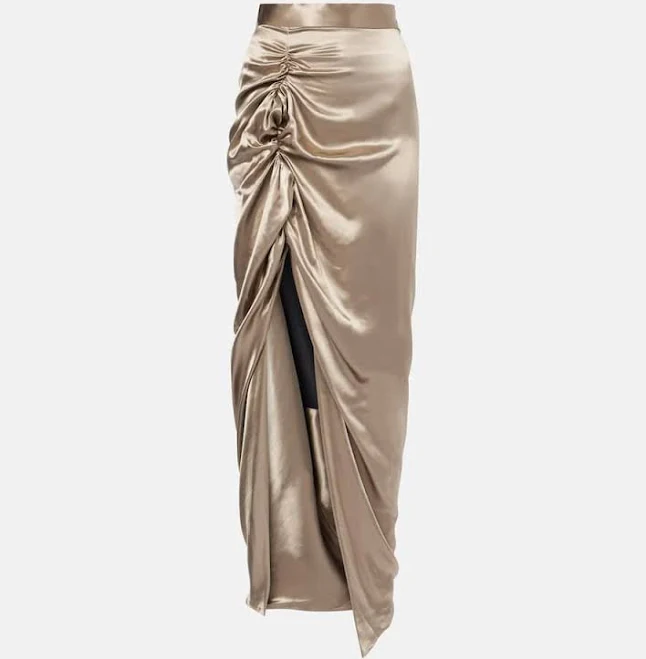 skirt Vivienne Westwood Panther Asymmetric Maxi Skirt Mytheresa $460.8