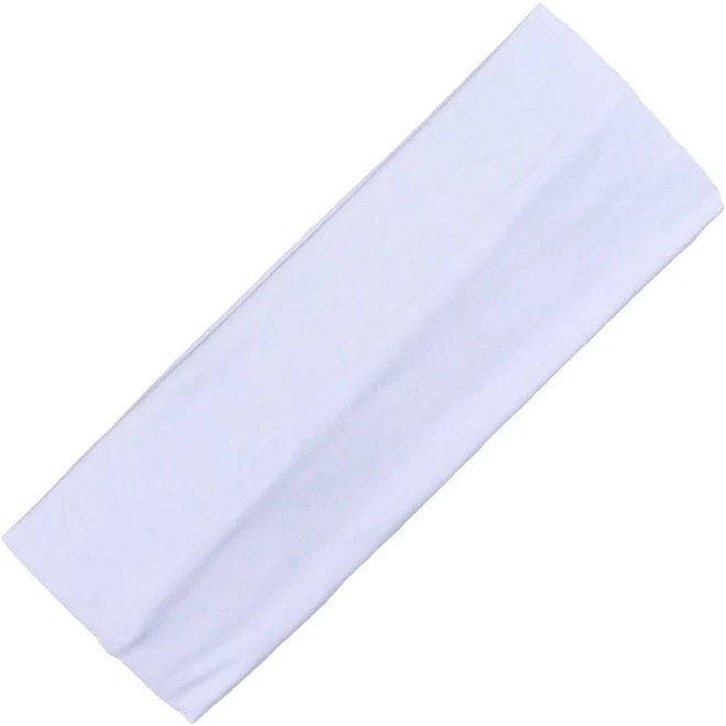 accessory Wide Cotton Elastic Headbands Kenz Laurenz $2.75