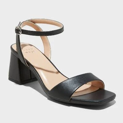 shoes Women's A New Day Shoes A New Day Shannon Heels Memory Foam Insole Target $17.92