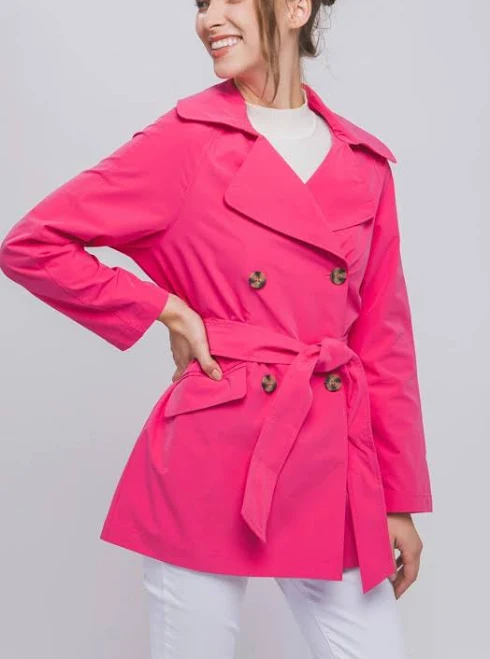 trench coat Women's Double Breasted Trench Coat House of Dazzle Boutique $59