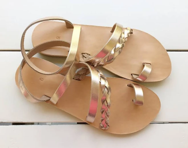 shoes Women's Minimalist Leather Barefoot Sandals Etsy - GrecianSandals $72