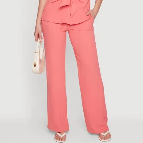 Women's Crepe Knit Pull-On Pants