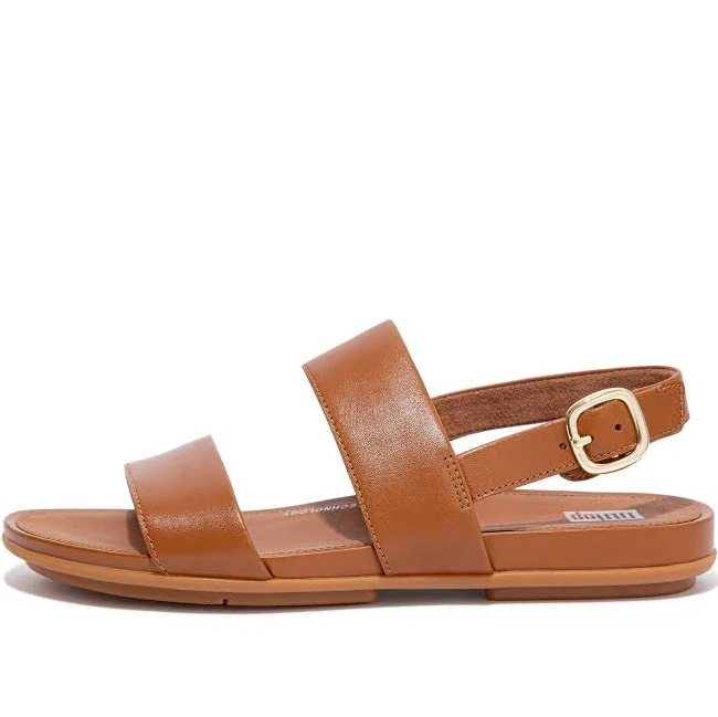 Women's FitFlop Gracie Leather Back Strap Sandals