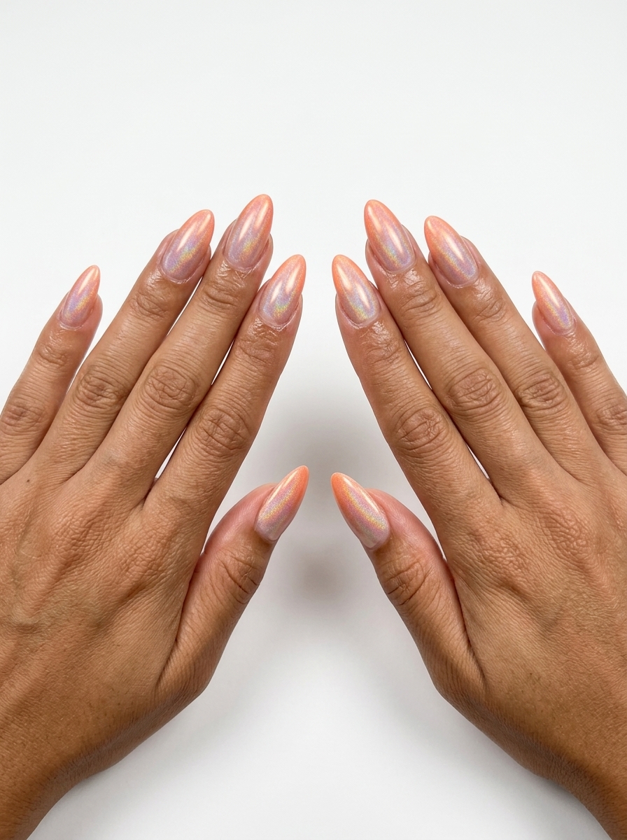 Butter Yellow Aura Glow nails: sheer nude base with diffused butter yellow gradient for summer nail manicure ideas 2026.
