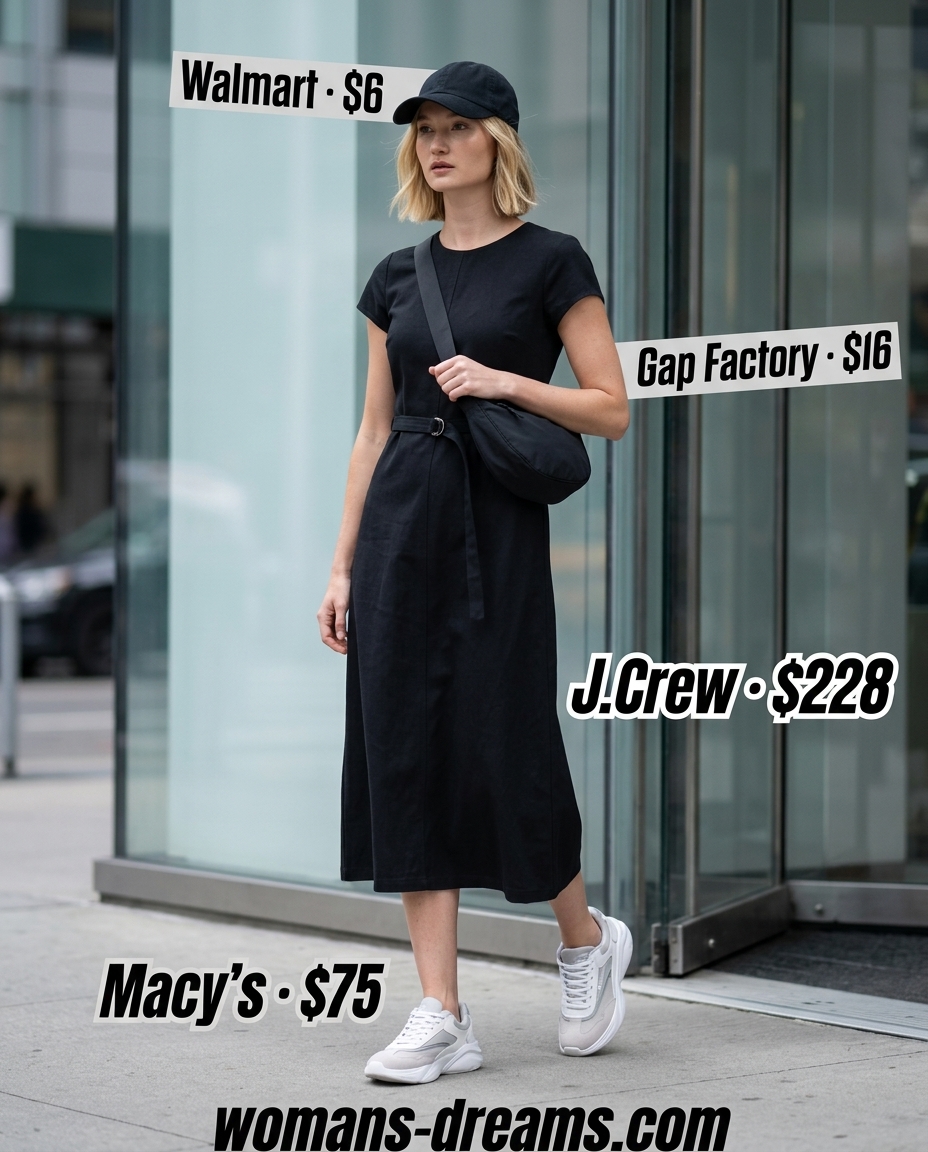 Athleisure ease outfit: Black baseball cap, chunky sneakers, crossbody bag for summer 2026.