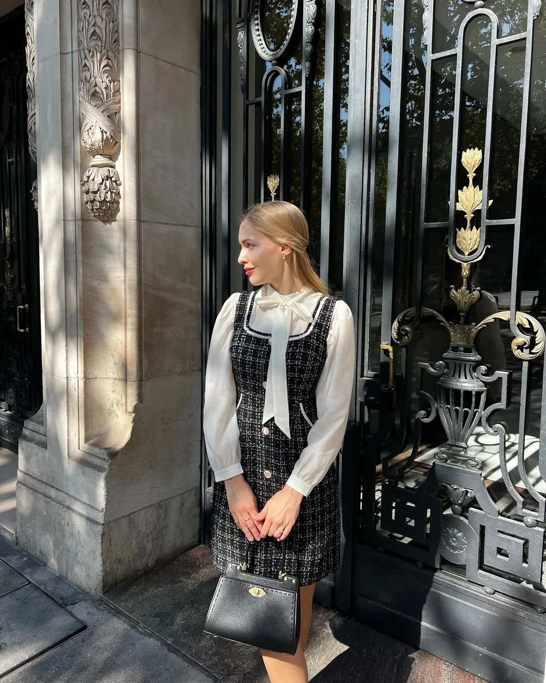 back to school outfits 2026 Classic Tweed Layers With Elegant Uniform Energy