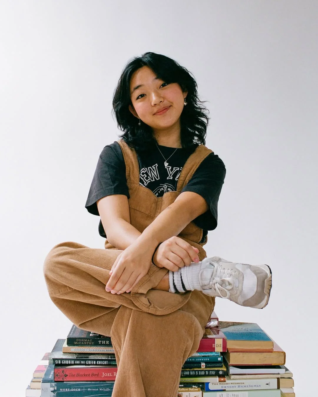 back to school outfits 2026 Relaxed Corduroy Overalls For Creative Campus Days