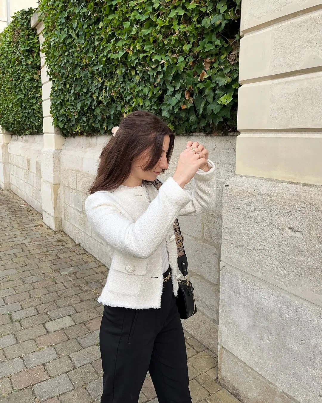back to school outfits 2026 Parisian Minimalism With A Soft White Jacket