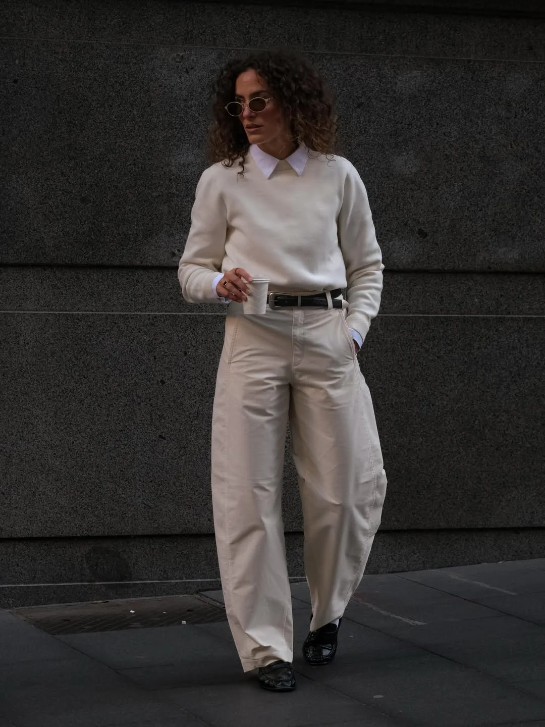 chic fall outfits pants 2026 Cream Tailoring That Feels Soft And Minimal