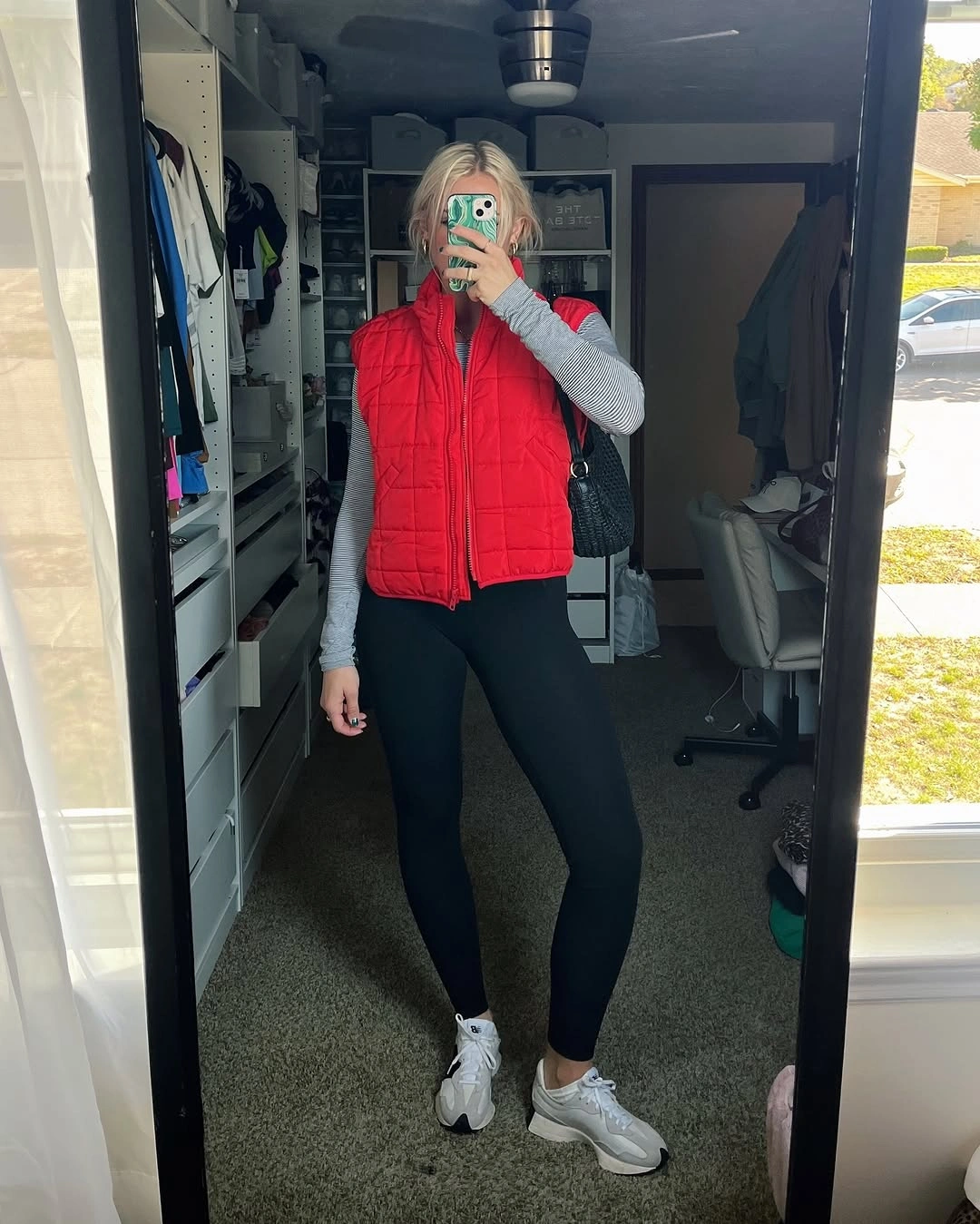 comfy fall outfits 2026 Bright Puffer Vests That Wake Up Everyday Basics