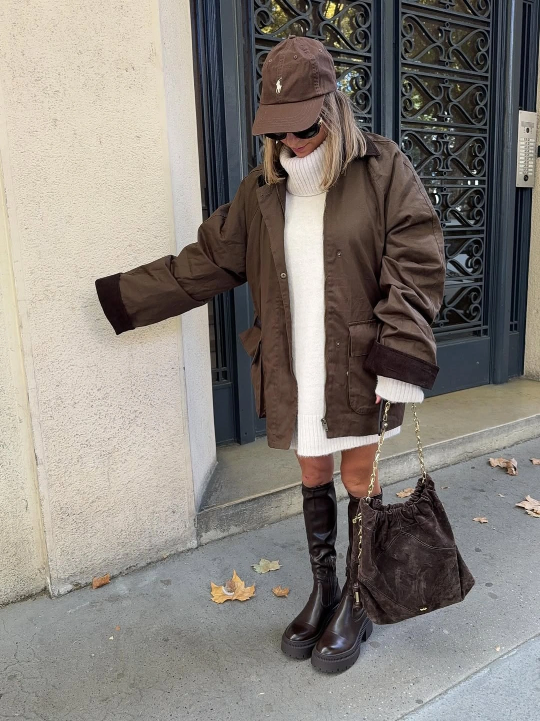 comfy fall outfits 2026 Rich Chocolate Layers That Feel Like Autumn Itself