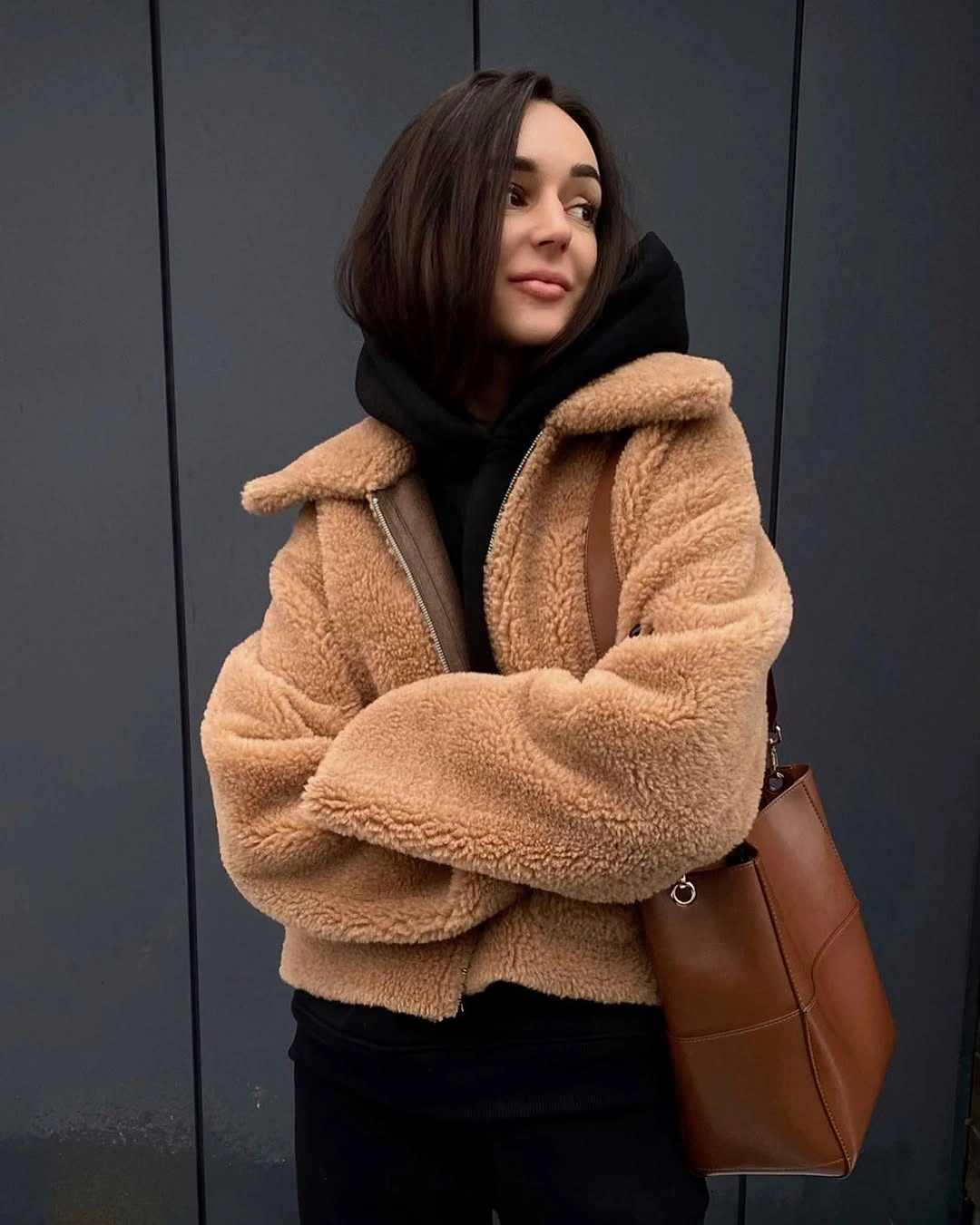 cozy & chic autumn outfits for women 2026 Warm Teddy Jackets That Elevate Everyday Basics