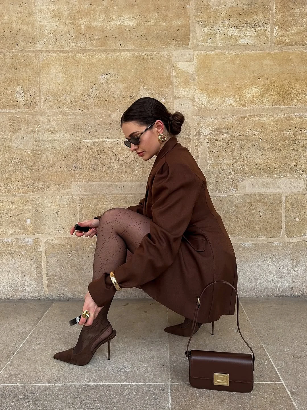 cozy chic fall outfits for 2026 Chocolate Monochrome That Never Goes Out of Style