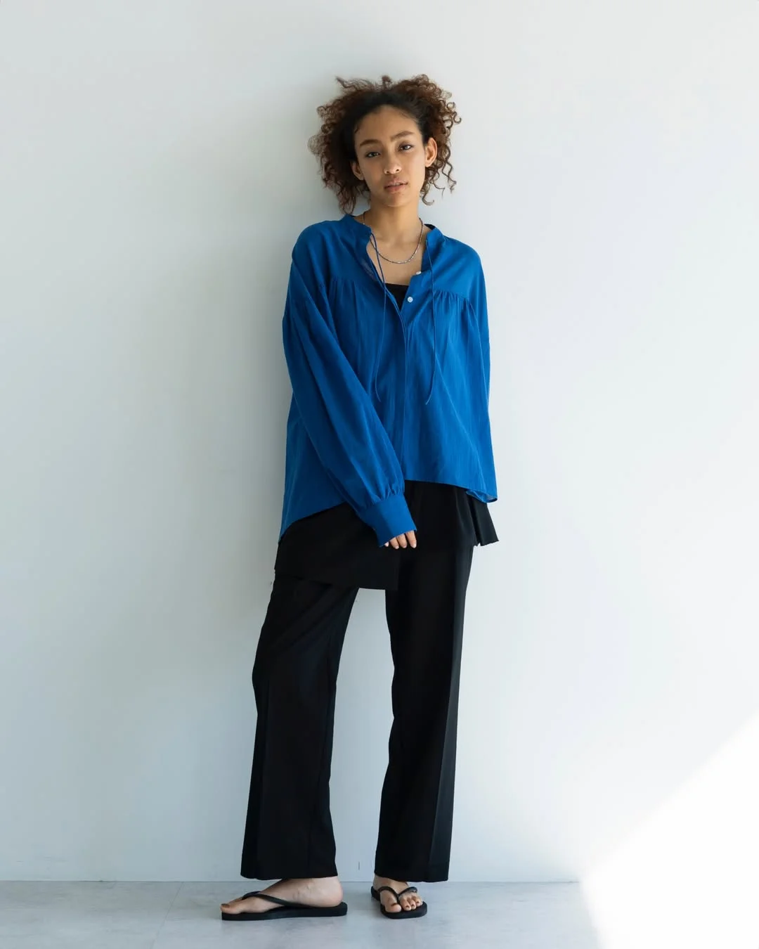 Early summer outfits 2026 Bright Blue Blouses That Wake Up Minimal Wardrobes