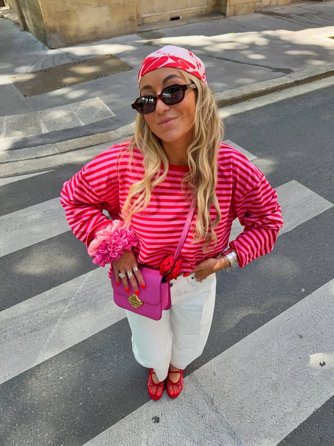 Early summer outfits 2026 Pink Stripes And Playful Accessories That Feel Very 2026