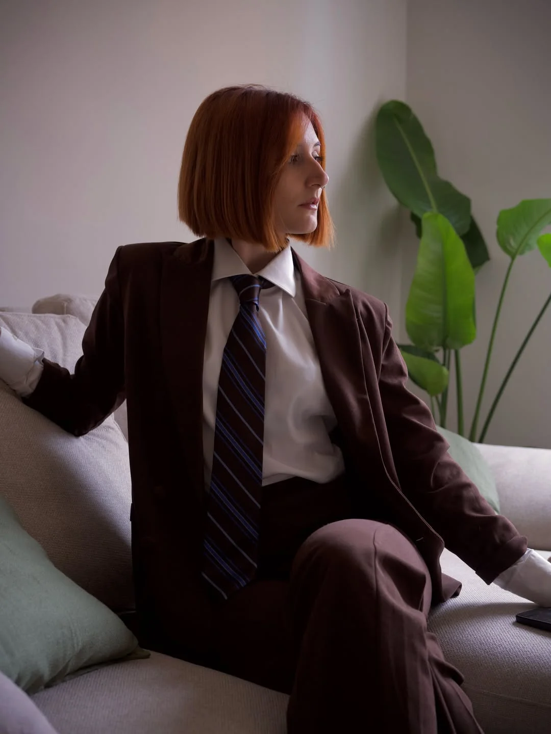 elegant fall office outfits 2026 Classic Tailoring With a Modern Menswear Influence