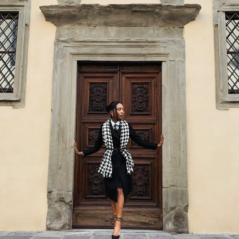 fall 2026 outfits for black women Black and White Tailoring That Never Goes Out of Style