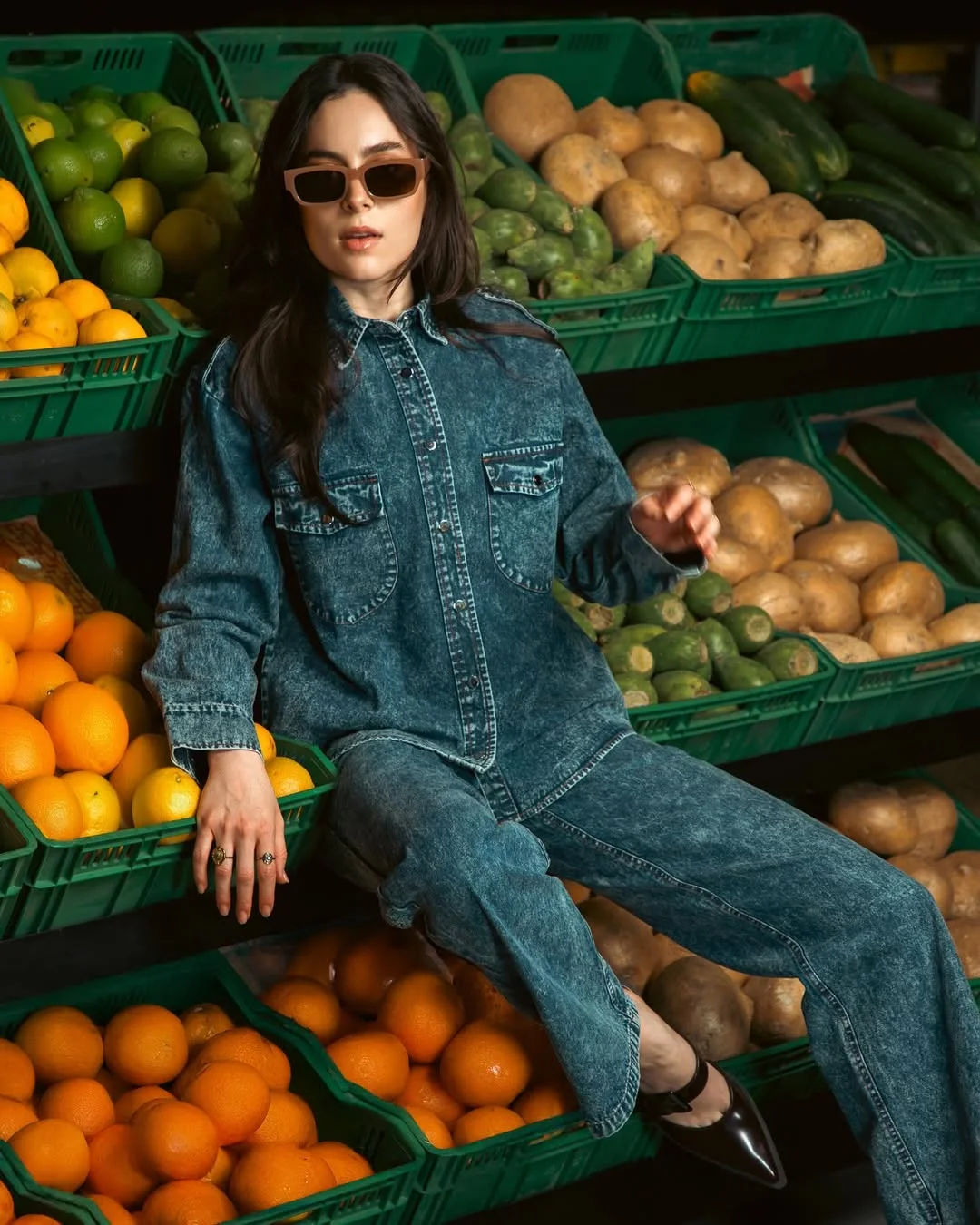fall all denim outfits for women 2026 Acid Wash Denim Is Quietly Returning for Fall 2026