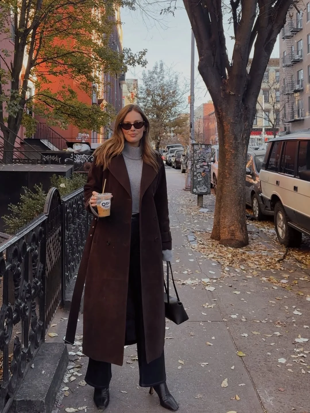 fall fashion for women over 40 City Chic with a Timeless Long Coat