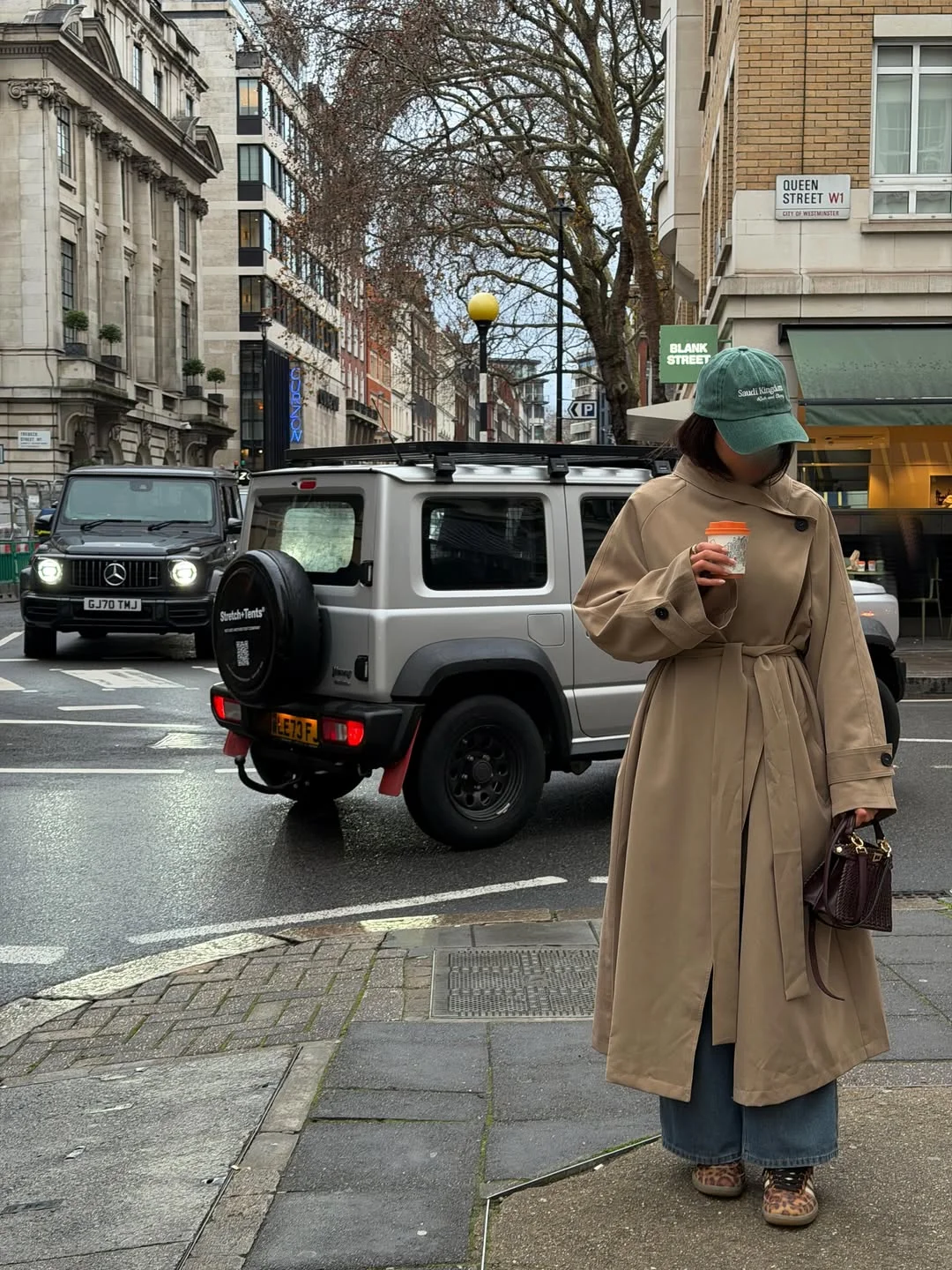 fall fashion for women over 40 Effortless London Rainy-Day Style