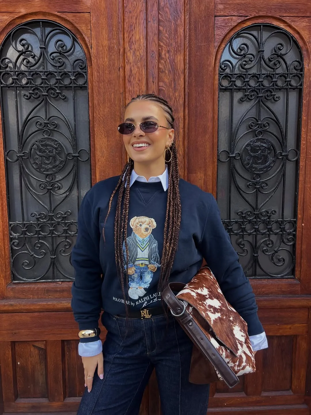 fall fashion outfits 2026 Retro Prep Layers With a Downtown Twist