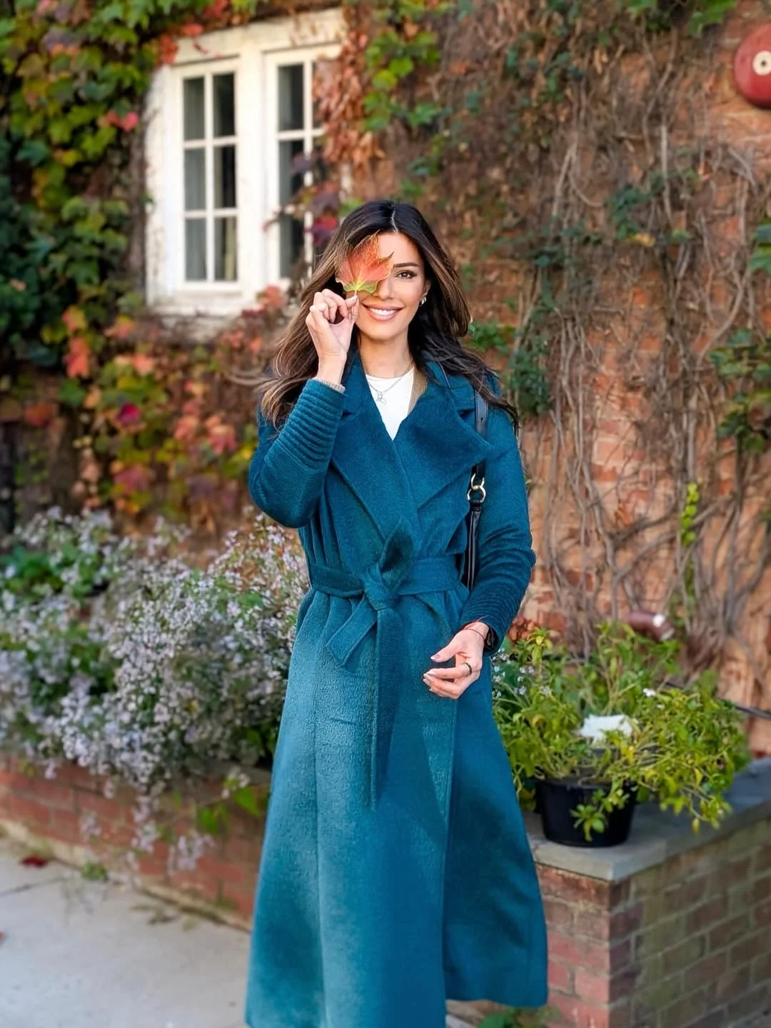 fall fashion outfits 2026 Elegant Teal Coats and Quiet Luxury Fall Dressing