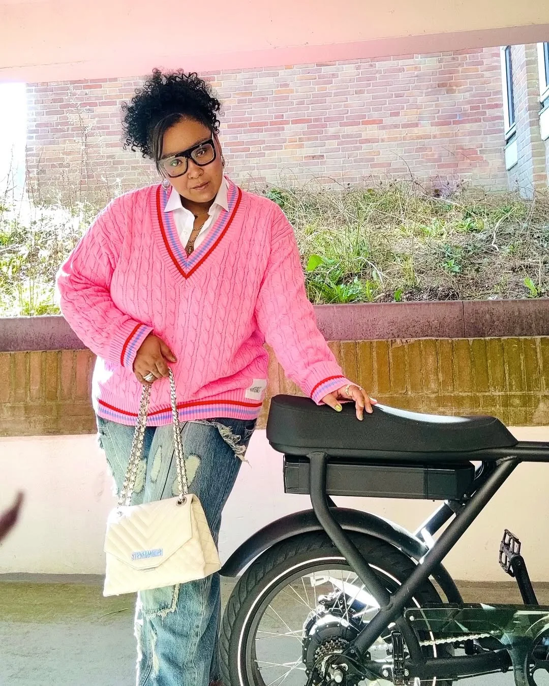 fall outfits for plus size women 2026 Bright Pink Knit Layers That Instantly Lift Gray Fall Days