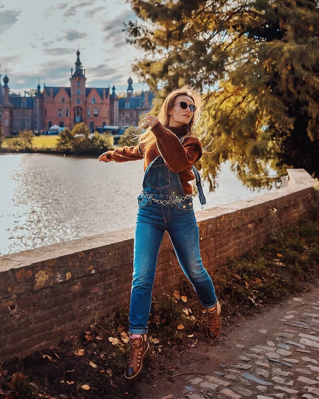 fall outfits for women in 30s style 2026 Denim Overalls Reinvented with Rich Autumn Layers