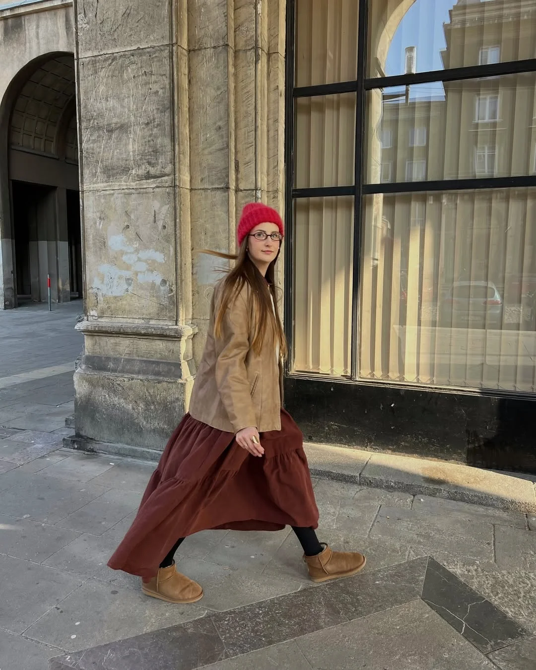 Fall outfits ideas 2026 Flowy Chocolate Skirts And Cozy Autumn Layers