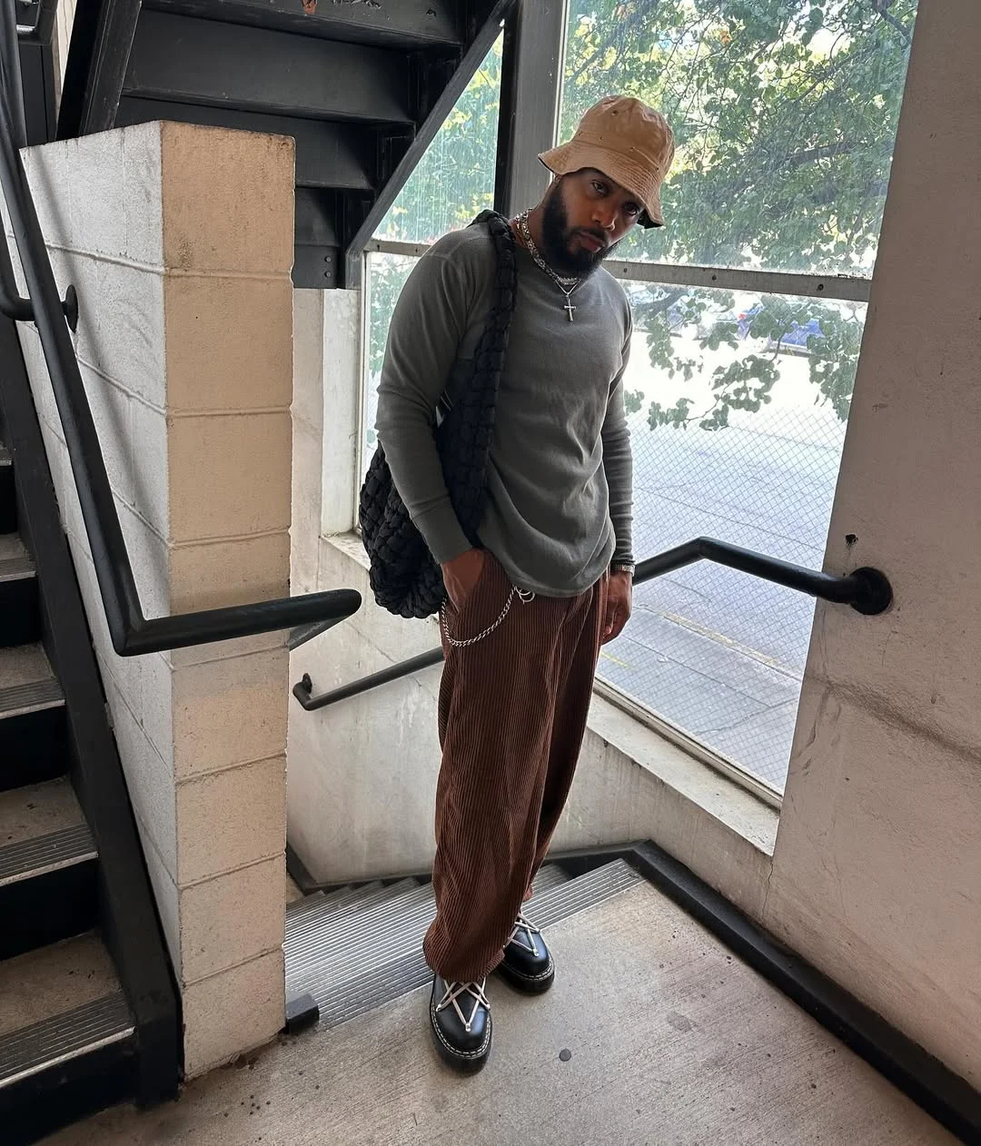 Fall outfits ideas for men 2026 Textured Minimalism With Streetwear Influence