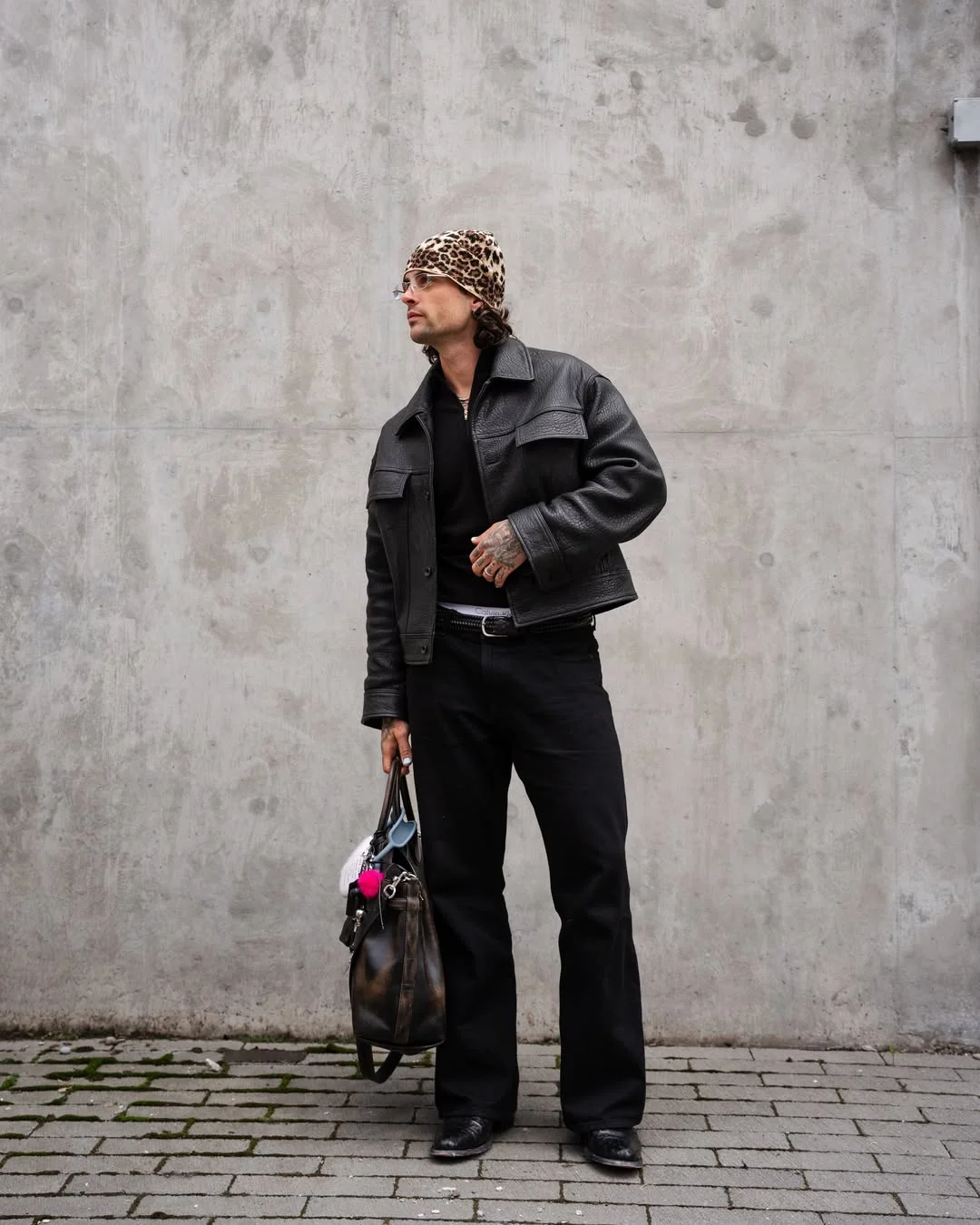 Fall outfits ideas for men 2026 Dark Streetwear With a Rockstar Twist