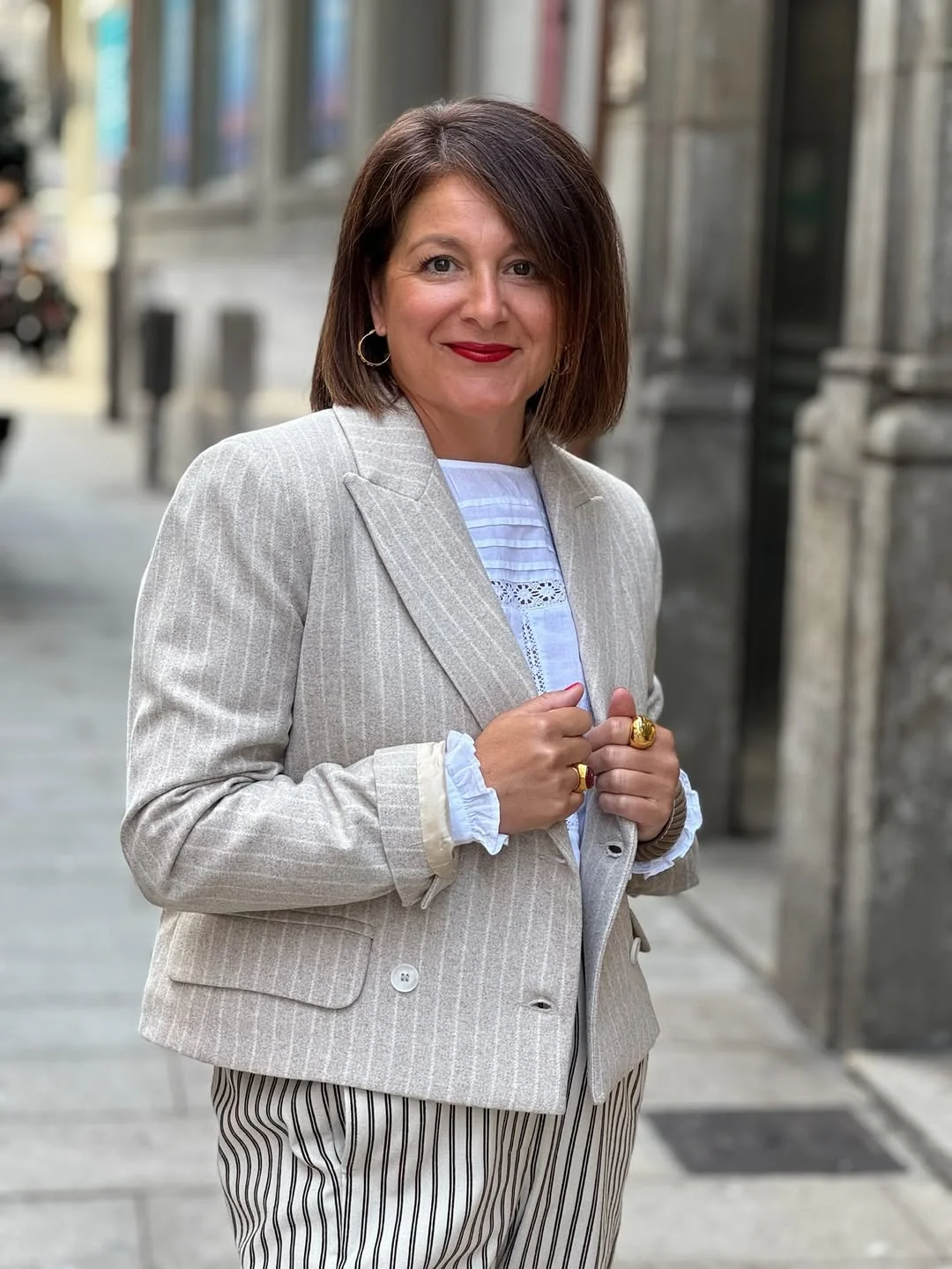 Fall outfits with blazers for women 2026 Soft Pinstripe Blazers With Parisian Minimalist Charm